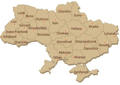 Ukraine Map